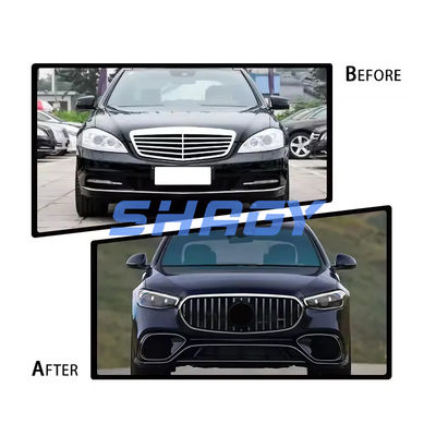 W221 मर्सिडीज बेंज W221 S600 S500 S350 W222 मेबाच लाइट्स फ्रंट रियर ट्रंक ढक्कन